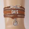 Bracelet chat charms