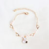 Bracelet de fleurs chat et feuilles pour femmes