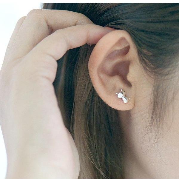 Boucles d’oreilles en argent 925 avec griffes de chat