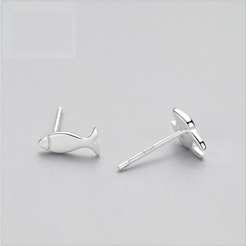 Boucles d’oreilles asymétriques en argent