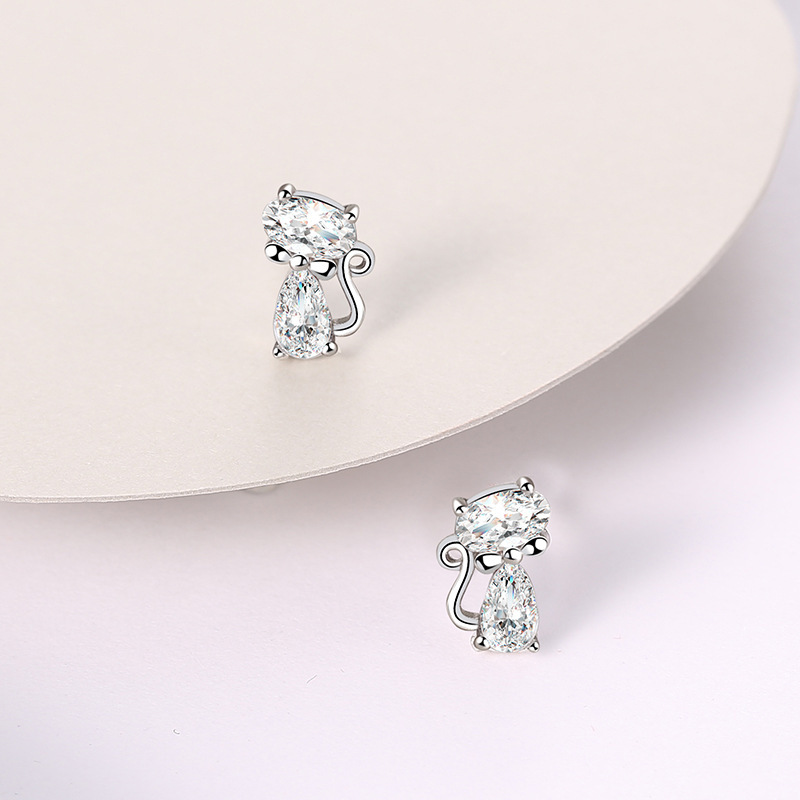 Boucles d’oreilles Chat