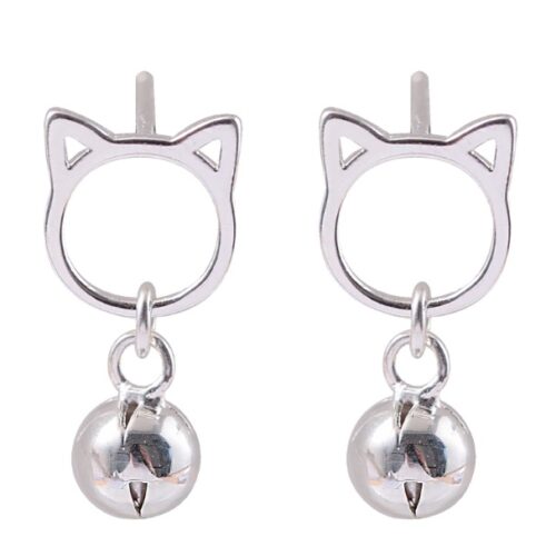 Boucles d’oreilles en argent & cloche
