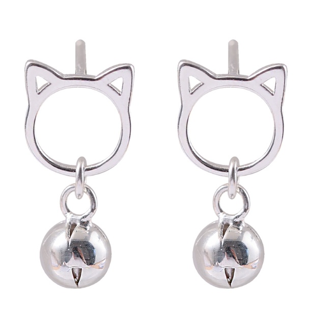 Boucles d’oreilles en argent & cloche