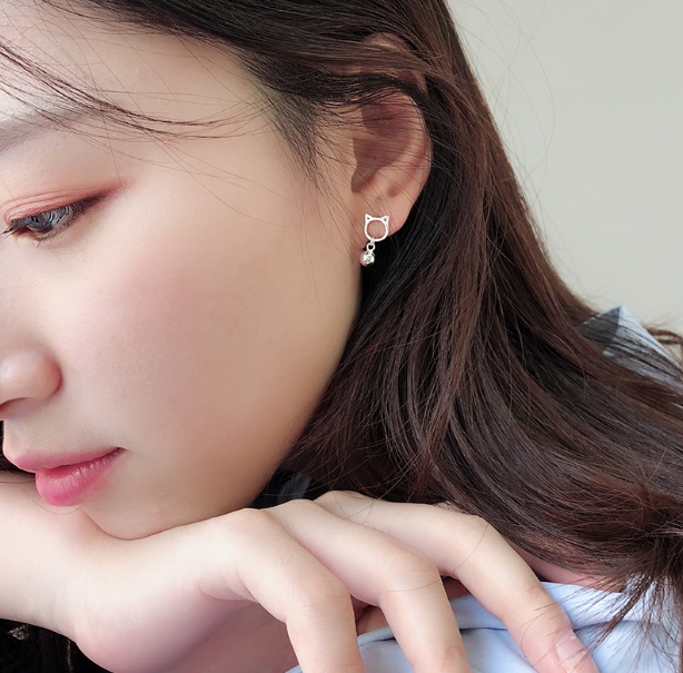 Boucles d’oreilles en argent & cloche