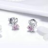Boucles d’oreilles de bijoux de chat mignon