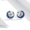 Boucles d’oreilles en argent S925 Moon-Cat