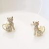 Boucles d’oreilles zircon micro incrusté