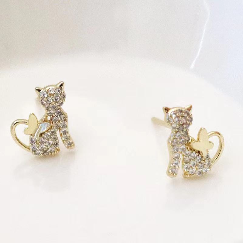 Boucles d’oreilles zircon micro incrusté
