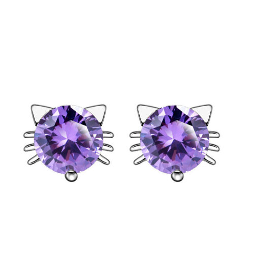 Boucles d’oreilles de chat de style coréen