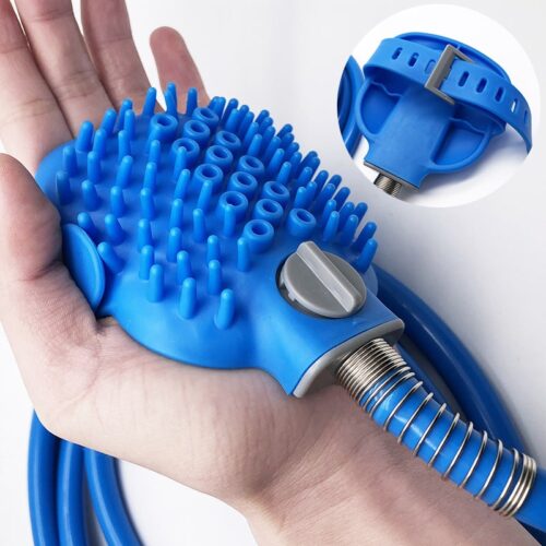brosse de douche pour chat