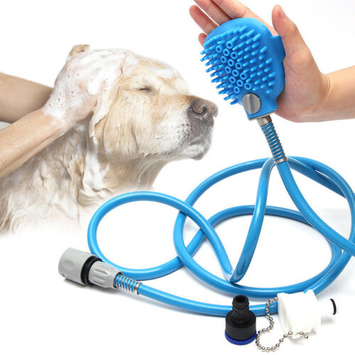brosse de douche pour chat