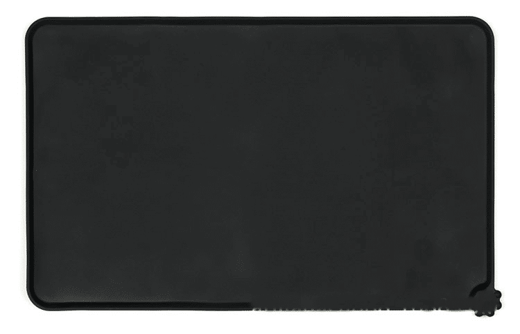 Tapis pour gamelle chat