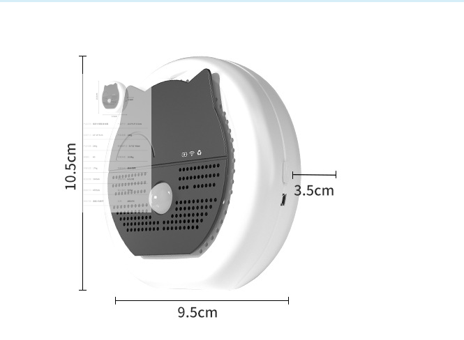 Purificateur d'air chat