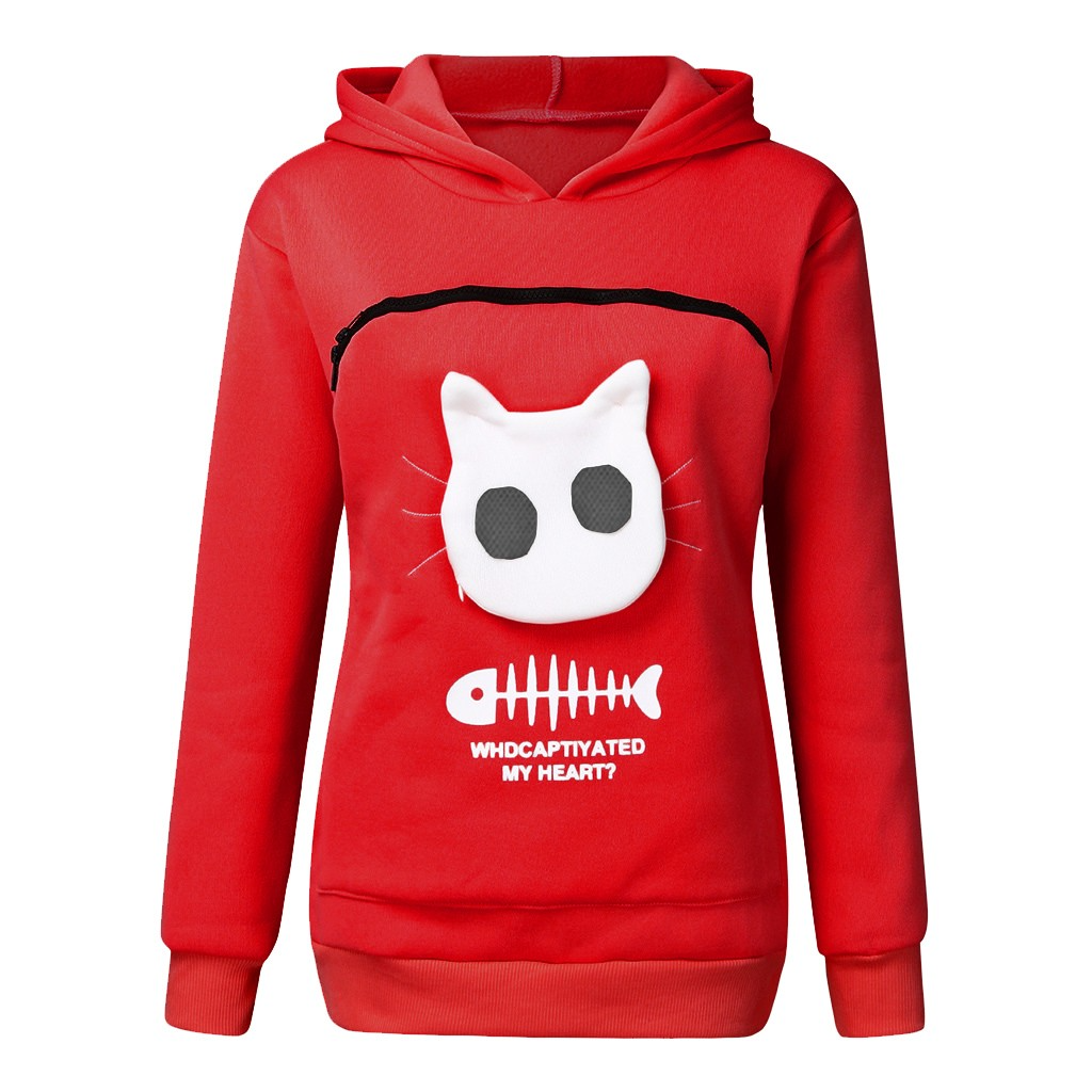 sweat porte chat