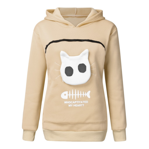 sweat porte chat