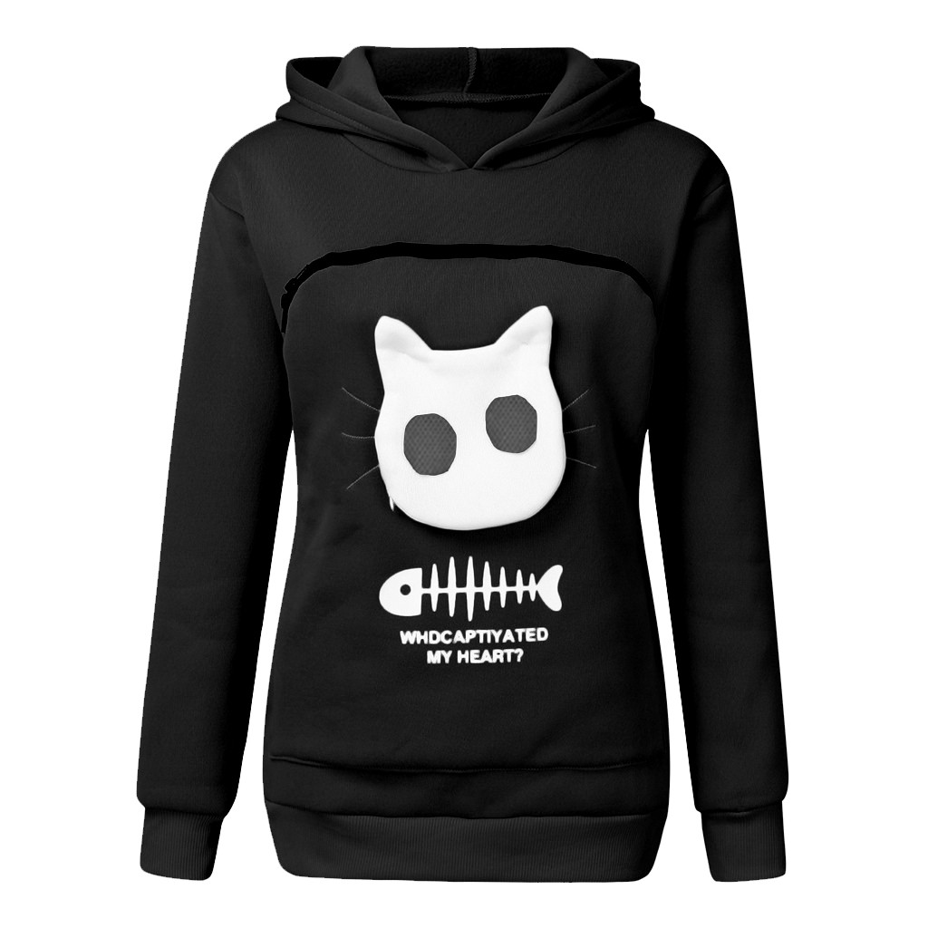 sweat porte chat