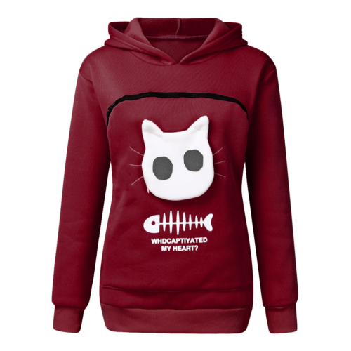 sweat porte chat