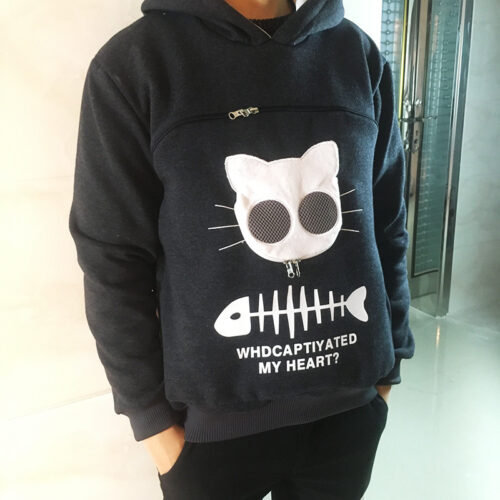 sweat porte chat