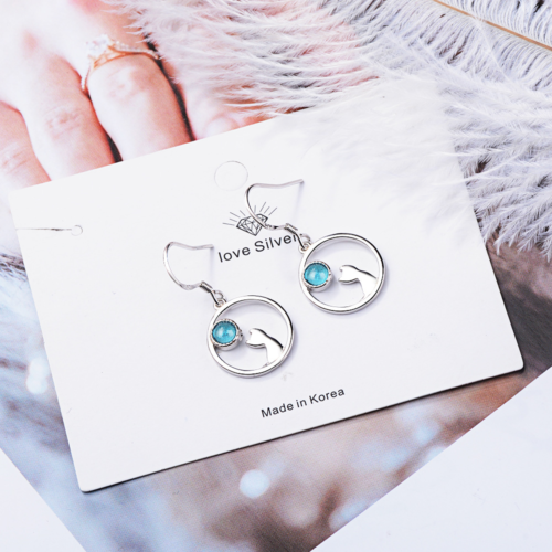 Boucles d'Oreilles Chat