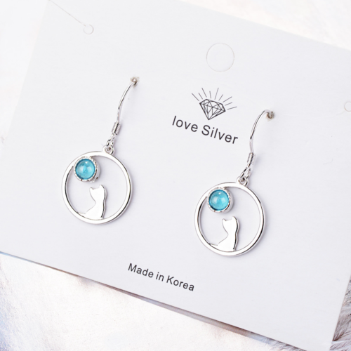 Boucles d'Oreilles Chat