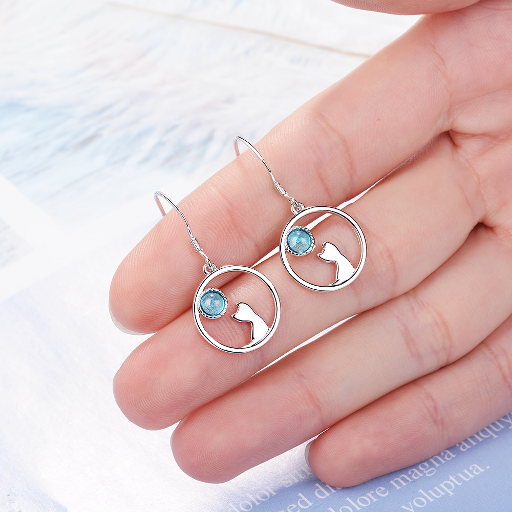 Boucles d'Oreilles Chat