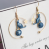 Boucles d'oreilles Saturne
