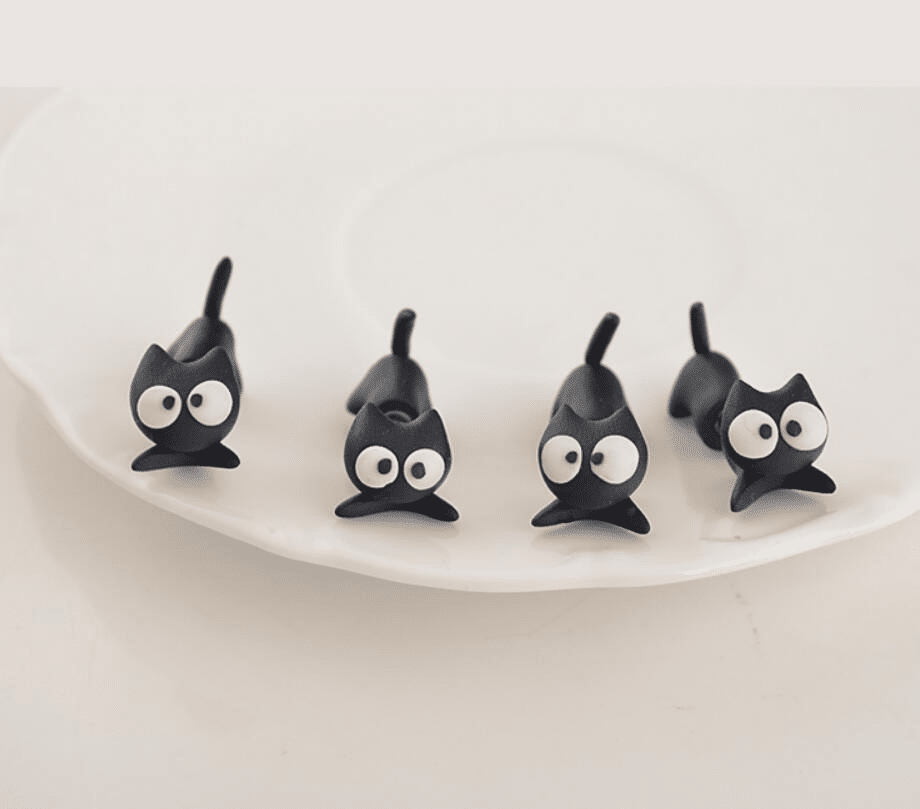 Boucles d'oreilles chat