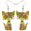 Boucles d'oreilles en Acrylique