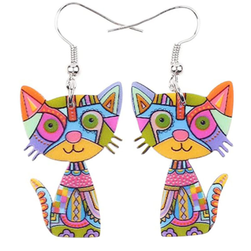 Boucles d'oreilles en Acrylique
