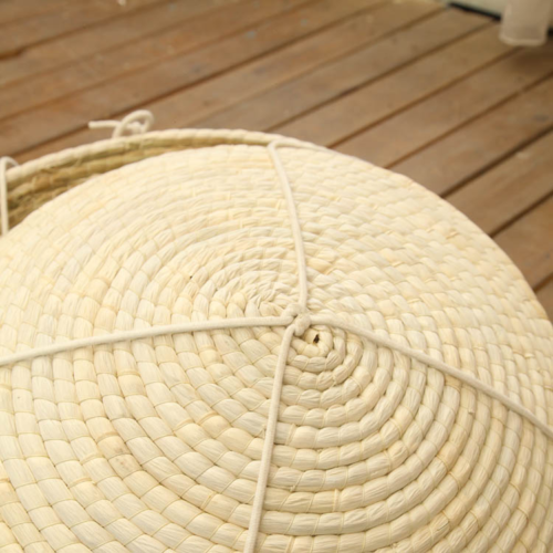 Hamac pour chat en paille