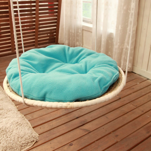 Hamac pour chat en paille