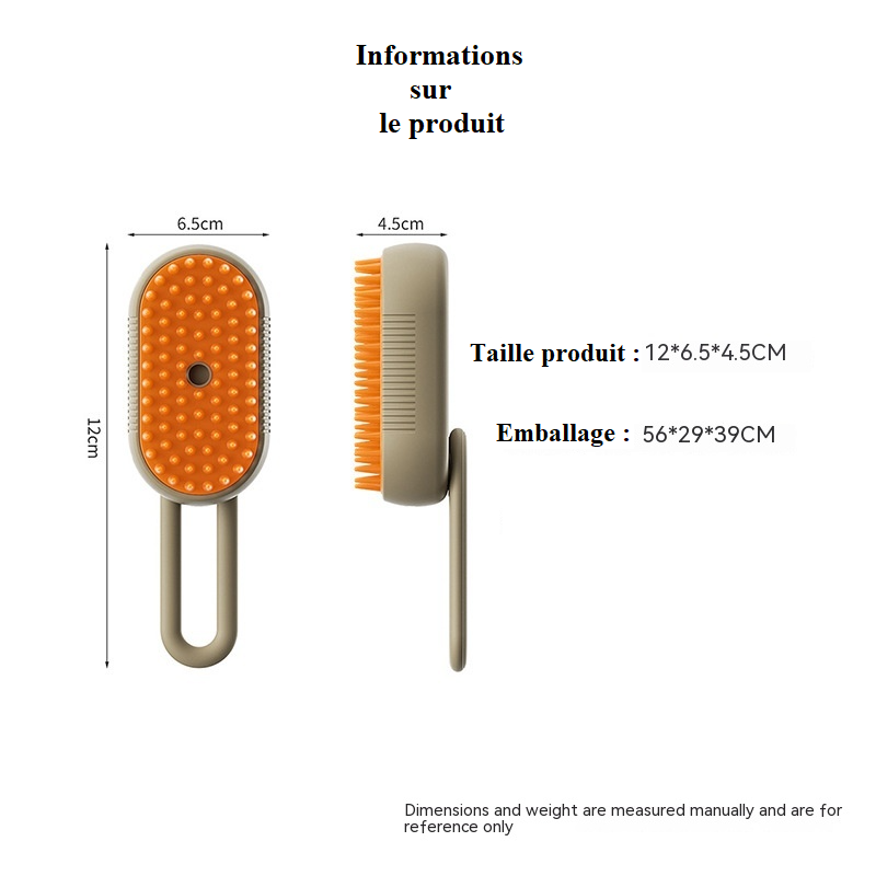 Brosse à Vapeur Pour Chat